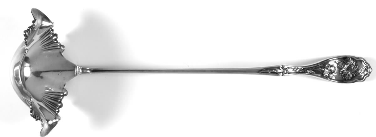 Carnation (Silverplate, 1908) Punch Ladle Solid Piece by Oneida Silver-1