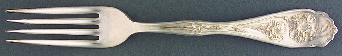 Carnation (Silverplate, 1908) Fork by Oneida Silver-1