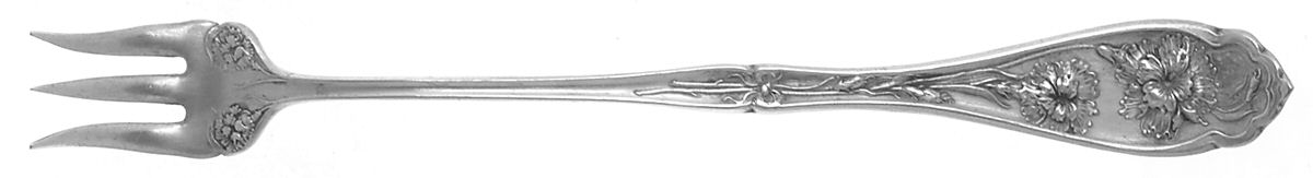 Carnation (Silverplate, 1908) Cocktail/Seafood Fork by Oneida Silver-1