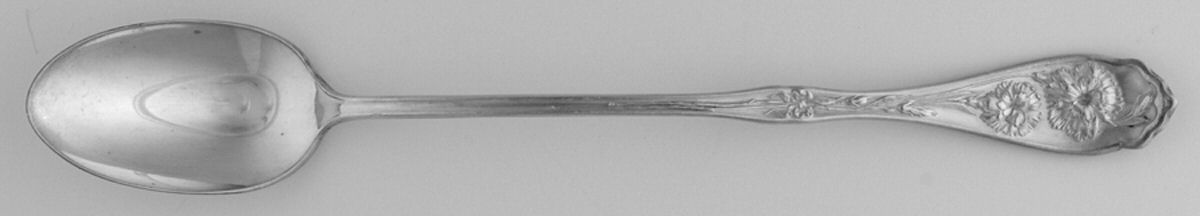 Carnation (Silverplate, 1908) Iced Tea Spoon by Oneida Silver-1