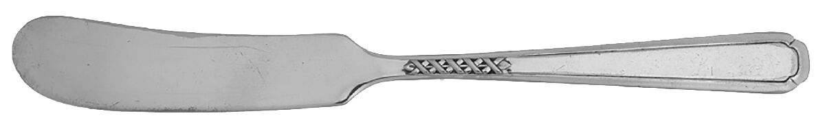 Carnival (Silverplate, 1937) Flat Handle Butter Spreader by Oneida Silver-1