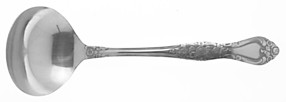 Carolina (Stainless) Solid Gravy Ladle by Oneida Silver-1