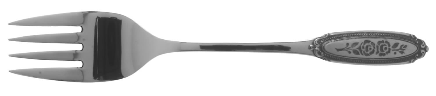Cassandra (Stainless) Individual Salad Fork by Oneida Silver-1