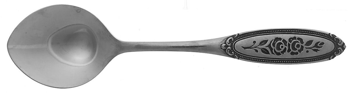 Cassandra (Stainless) Sugar Spoon by Oneida Silver-1