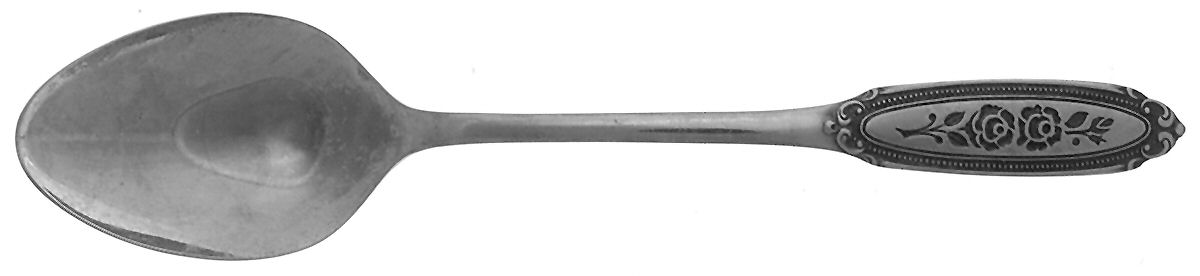 Cassandra (Stainless) Tablespoon (Serving Spoon) by Oneida Silver-1