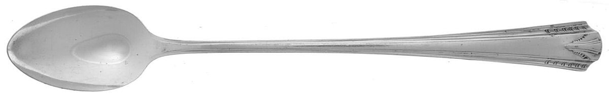 Casino (Silverplate, 1931) Iced Tea Spoon by Oneida Silver-1