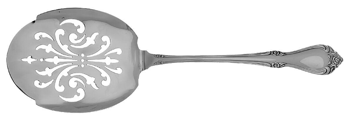 Celebrity (Stainless) Croquette Server with Stainless Bowl HC by Oneida Silver-1