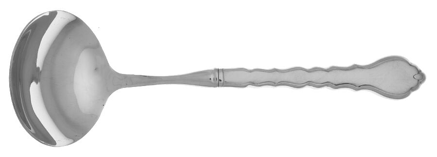 Cello (Stainless, Betty Crocker) Gravy Ladle with No Spout Stainless Bowl HC by Oneida Silver-1