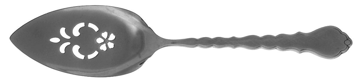 Cello (Stainless, Betty Crocker) Pierced All Stainless Pie Server by Oneida Silver-1