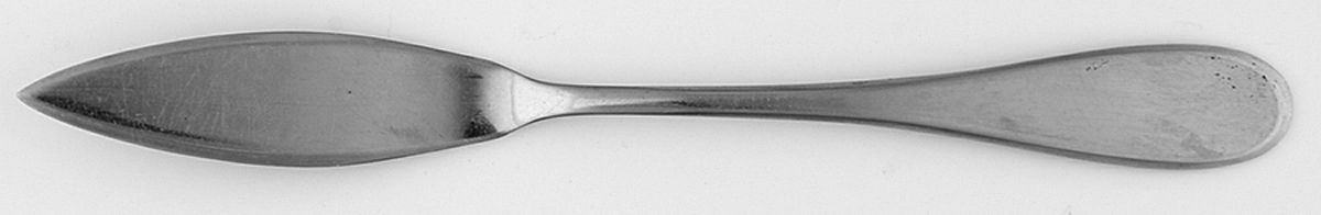 Centurion (Stainless) Flat Handle Master Butter Knife by Oneida Silver-1