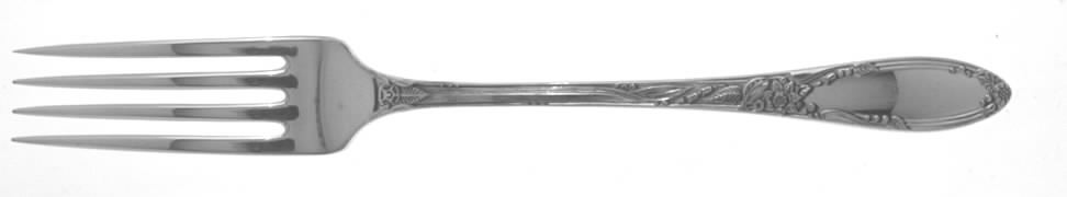Chateau (Silverplate, 1934) Fork by Oneida Silver-1