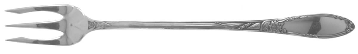 Chateau (Silverplate, 1934) Short Handle Pickle/Olive Fork by Oneida Silver-1