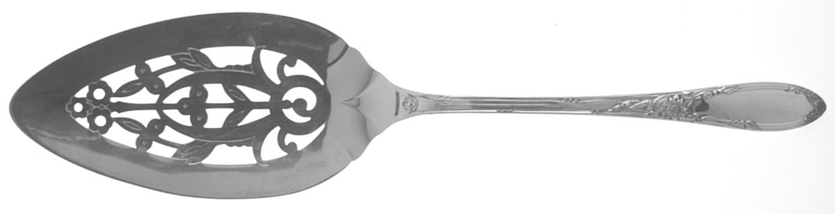 Chateau (Silverplate, 1934) Solid Pierced Pie Server by Oneida Silver-1