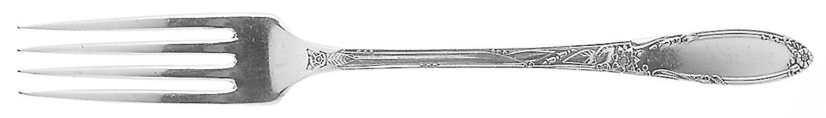 Chateau (Silverplate, 1934) Fork by Oneida Silver-1
