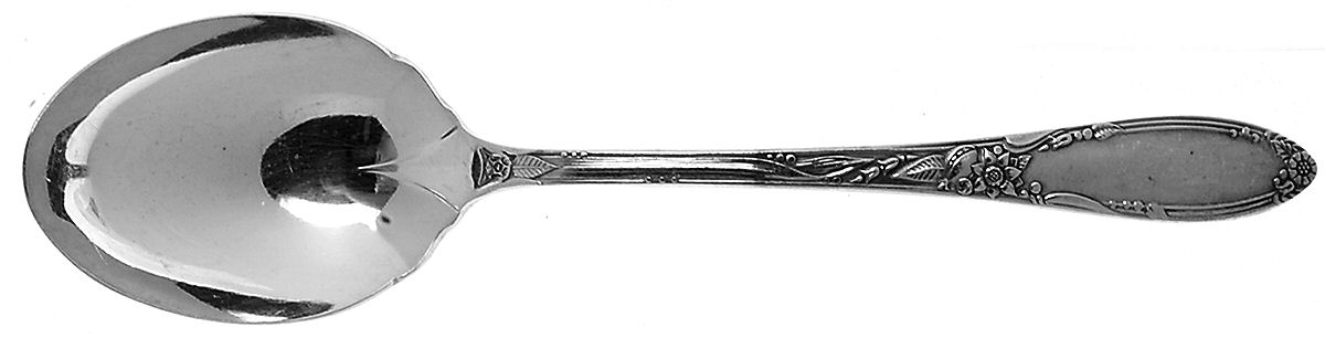 Chateau (Silverplate, 1934) Sugar Spoon by Oneida Silver-1