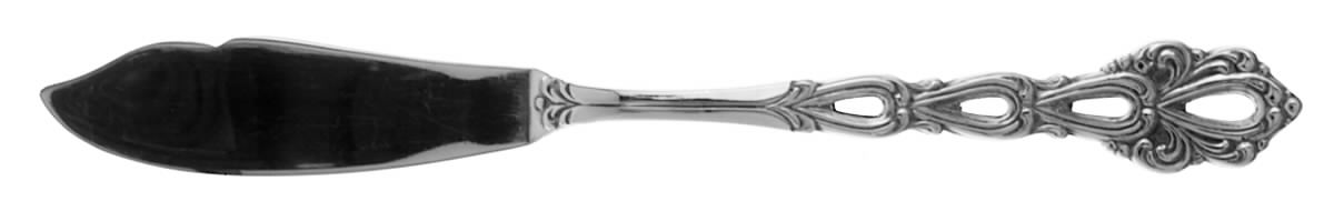 Chandelier (Stainless) Flat Handle Master Butter Knife by Oneida Silver-1