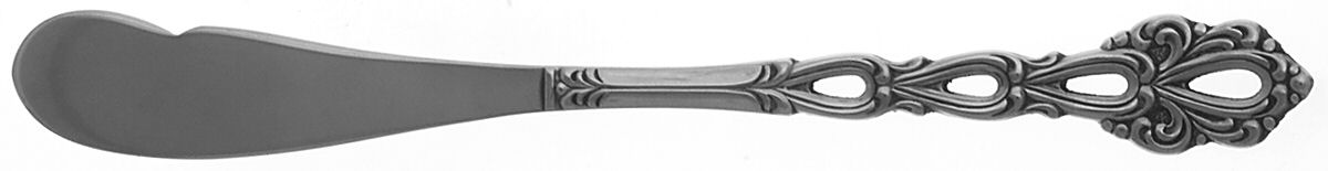 Chandelier (Stainless) Flat Handle Butter Spreader by Oneida Silver-1