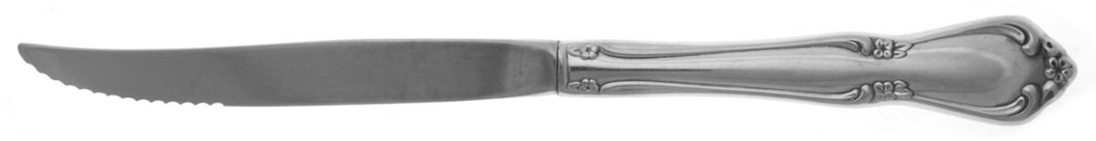 Chateau (Stainless, Glossy) Individual Steak Knife Hollow Handle by Oneida Silver-1