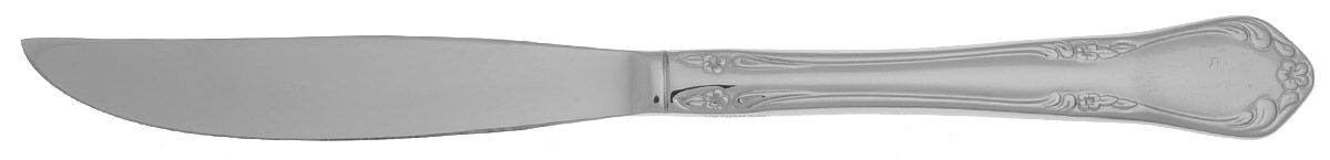 Chateau (Stainless, Glossy) Steak Knife Individual Solid No Serrate HC by Oneida Silver-1