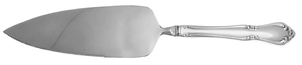 Chateau (Stainless, Glossy) Pie Server with Serrated Stainless Blade HC by Oneida Silver-1