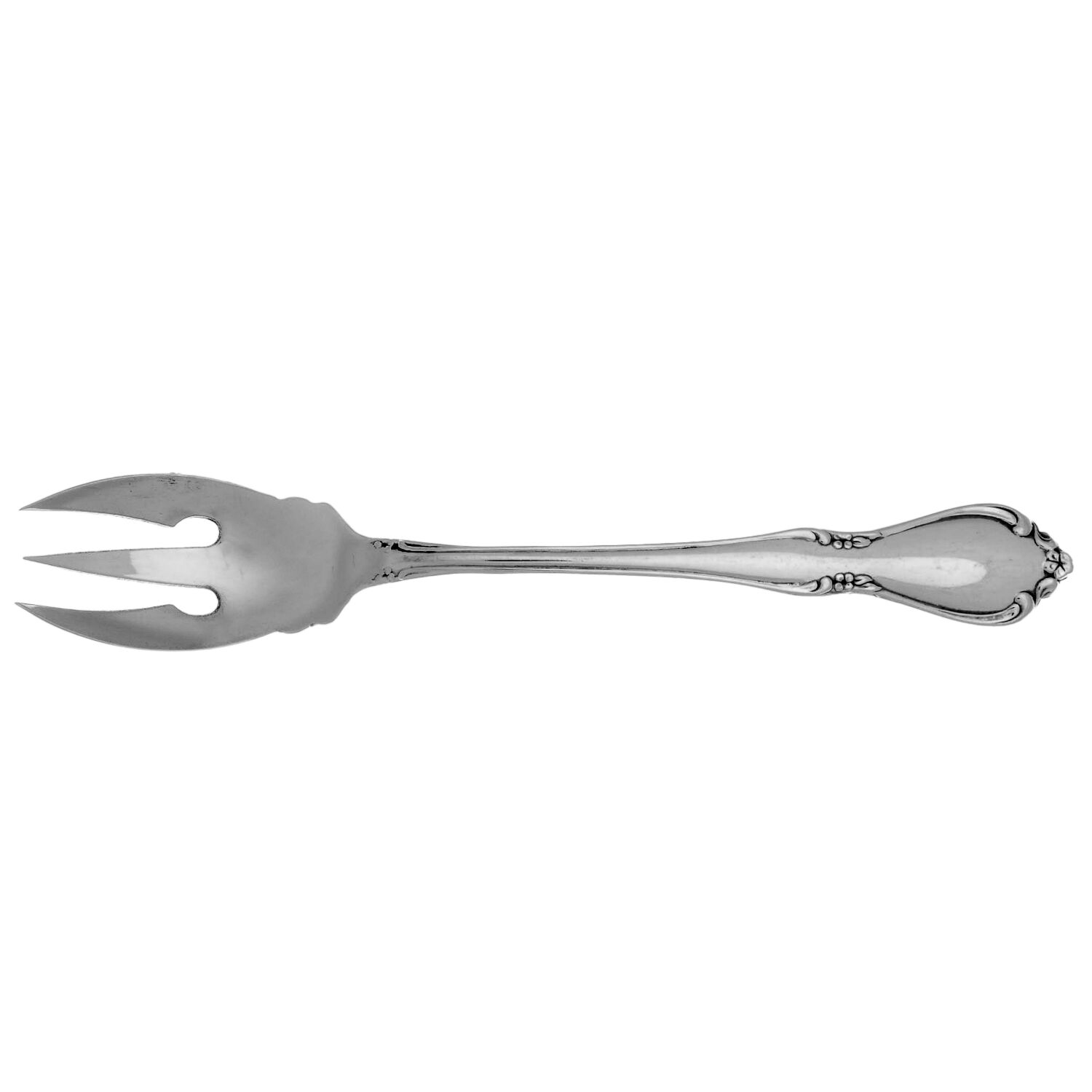 Chateau (Stainless, Glossy) Pastry Fork Solid HC by Oneida Silver-1