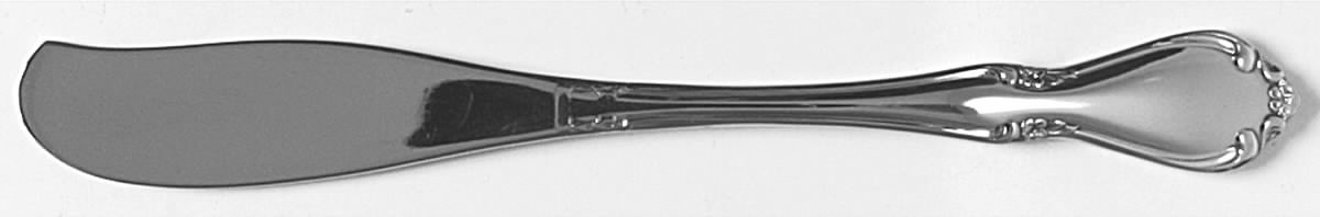 Chateau (Stainless, Glossy) Flat Handle Butter Spreader by Oneida Silver-1