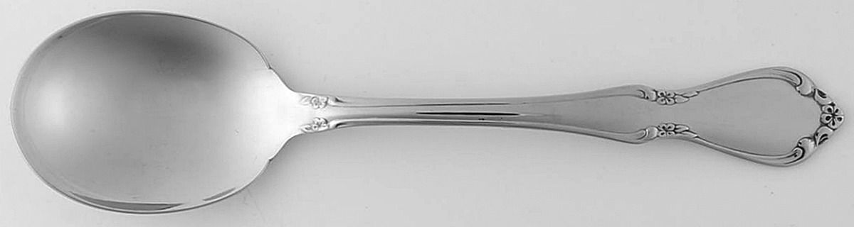 Chateau (Stainless, Glossy) Sugar Spoon by Oneida Silver-1