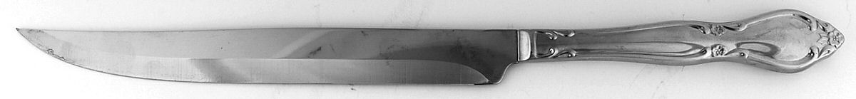 Chateau (Stainless, Glossy) Large Stainless Blade Roast Carving Knife by Oneida Silver-1
