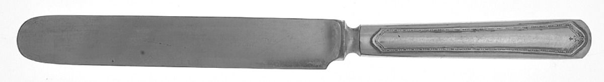 Chatauqua (Silverplate, 1916) Blunt Solid Knife by Oneida Silver-1
