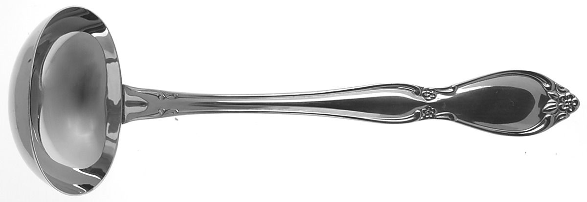 Chatelaine (Stainless) Solid Soup Ladle by Oneida Silver-1