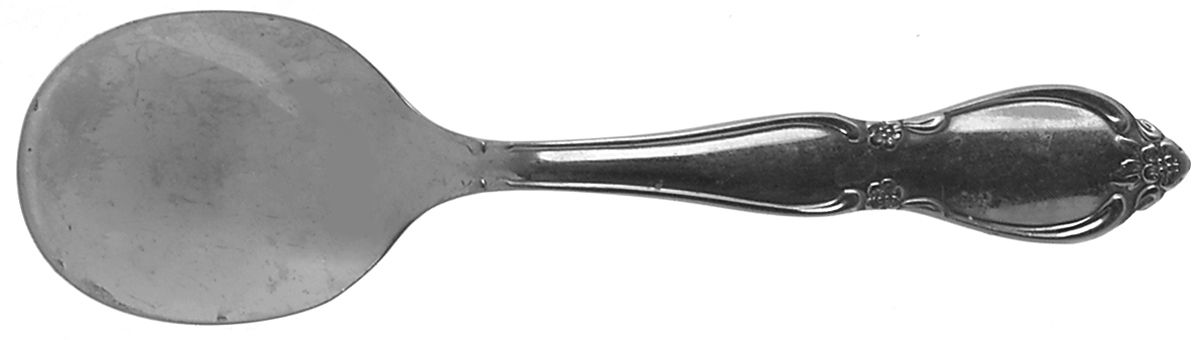 Chatelaine (Stainless) Straight Handle Baby Spoon by Oneida Silver-1