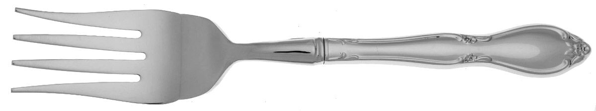 Chatelaine (Stainless) Cold Meat Fork Large, Stainless Tines HC by Oneida Silver-1