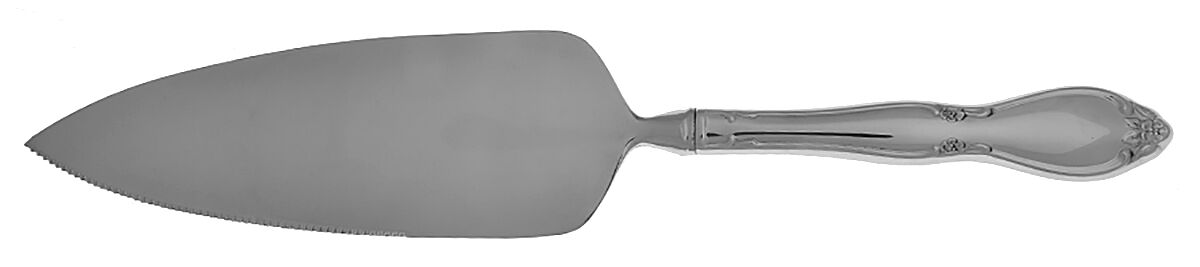 Chatelaine (Stainless) Pie Server with Serrated Stainless Blade HC by Oneida Silver-1