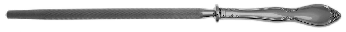 Chatelaine (Stainless) Sharpener Knife with Steel Rod HC by Oneida Silver-1