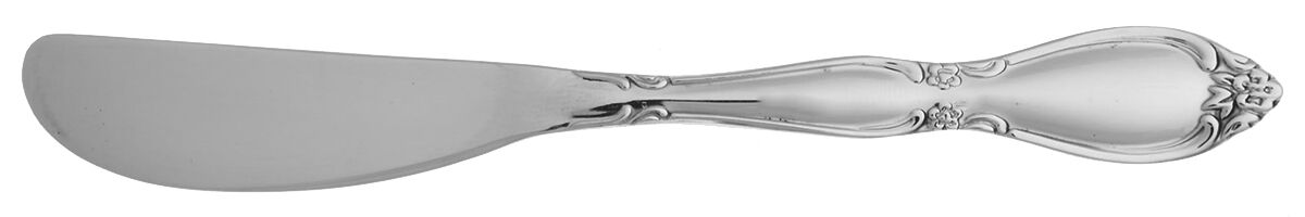 Chatelaine (Stainless) Flat Handle Butter Spreader by Oneida Silver-1