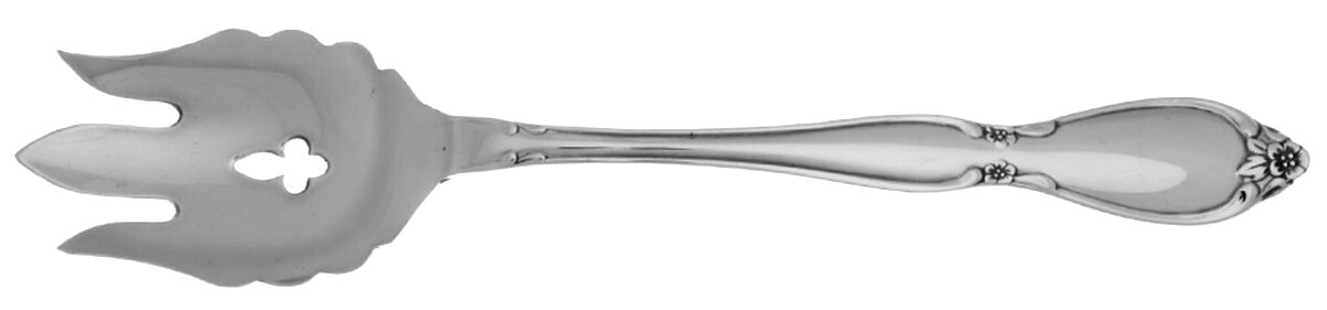 Chatelaine (Stainless) Vegetable Serving Fork Solid  HC by Oneida Silver-1