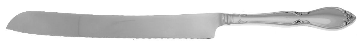 Chatelaine (Stainless) Wedding Cake Knife with Stainless Blade HC by Oneida Silver-1