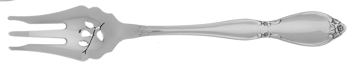 Chatelaine (Stainless) Pickle Fork Pierced with Short Handle HC by Oneida Silver-1