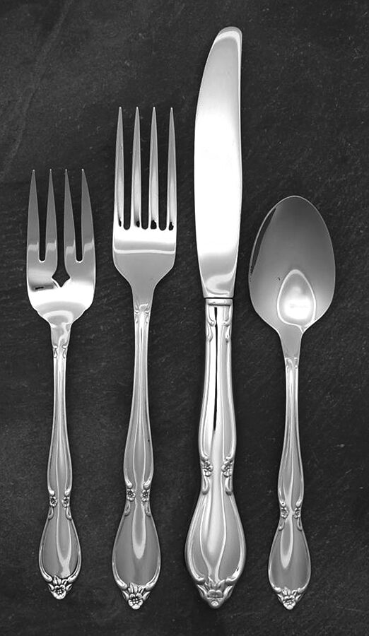 Chatelaine (Stainless) 4 Piece Place Setting by Oneida Silver-1
