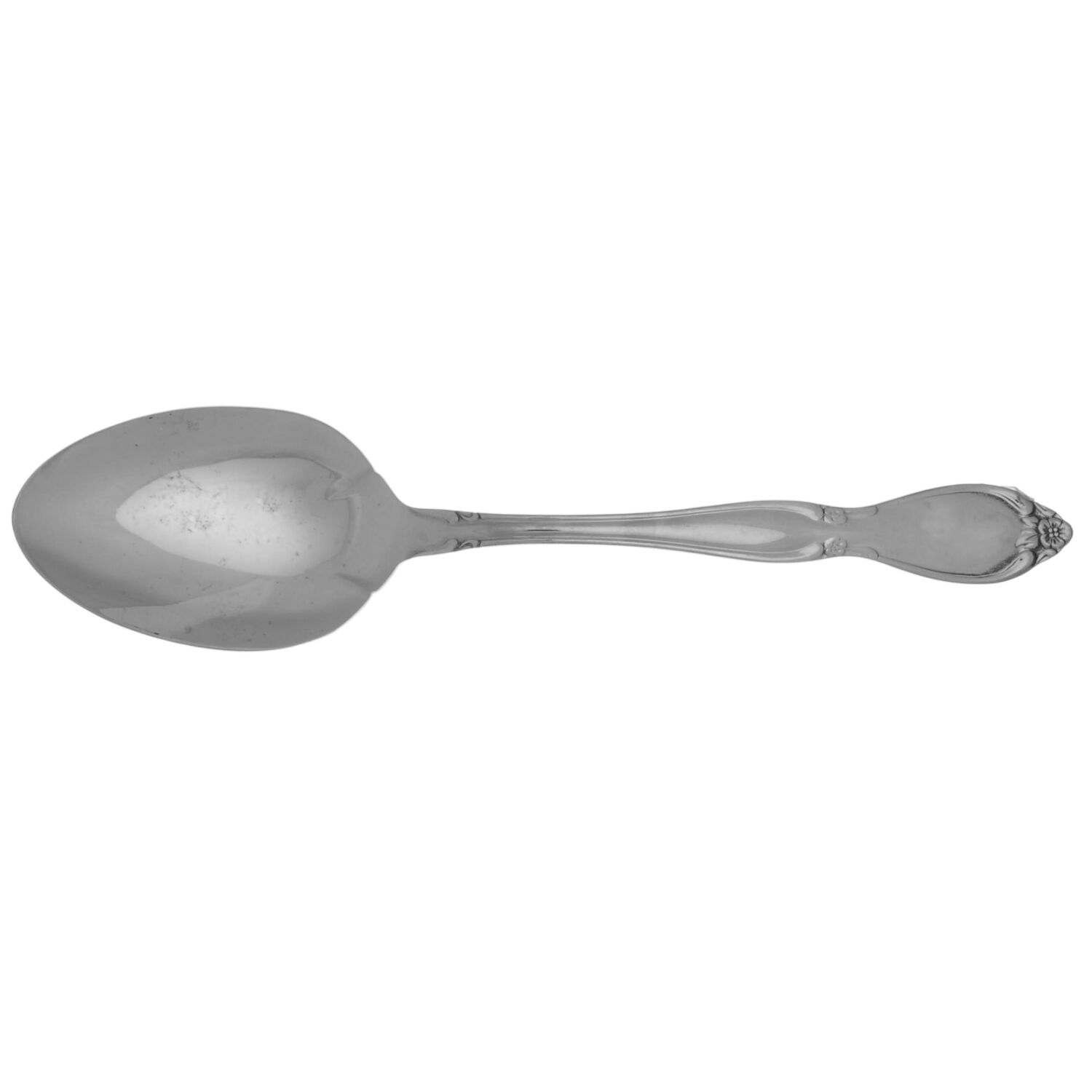Chatelaine (Stainless) Extra Large Solid Buffet Spoon by Oneida Silver-1