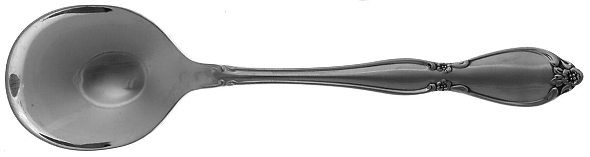 Chatelaine (Stainless) Round Bowl Soup Spoon (Gumbo) by Oneida Silver-1