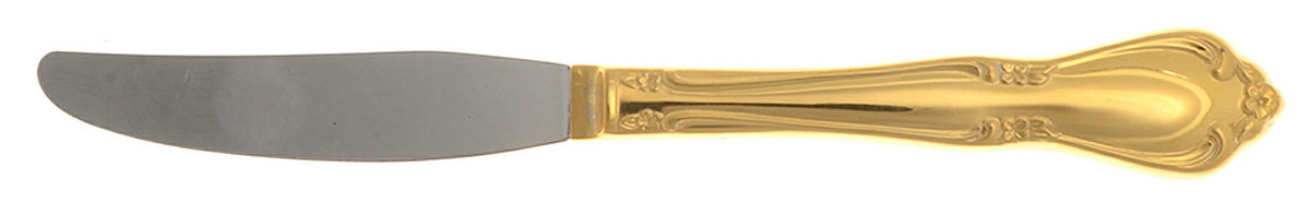 Chateau (Gold Electroplate) Hollow Handle Youth Knife by Oneida Silver-1