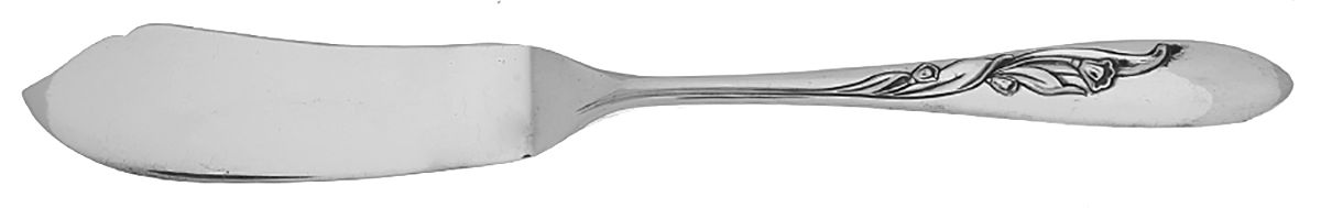 Cherie (Silverplate, 1957) Flat Handle Master Butter Knife by Oneida Silver-1