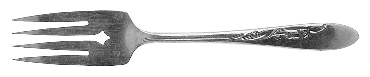 Cherie (Silverplate, 1957) Individual Salad Fork by Oneida Silver-1