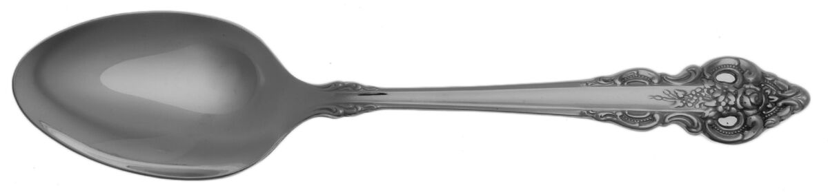 Cherbourg (Stainless, Community) Dessert/Oval Soup Spoon by Oneida Silver-1