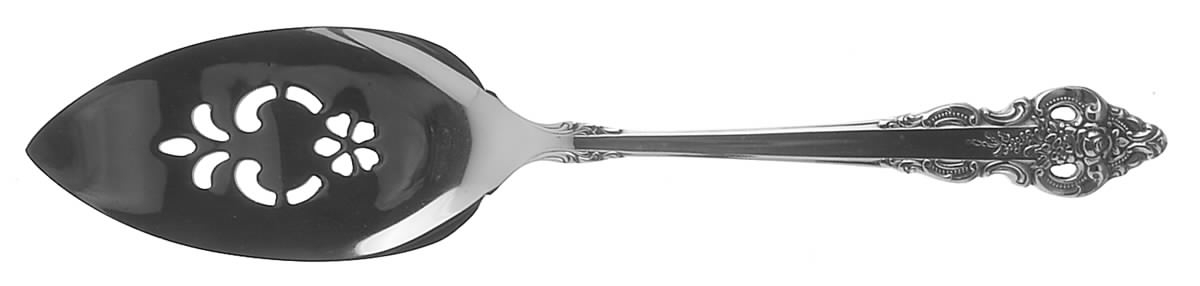 Cherbourg (Stainless, Community) Pierced All Stainless Pie Server by Oneida Silver-1