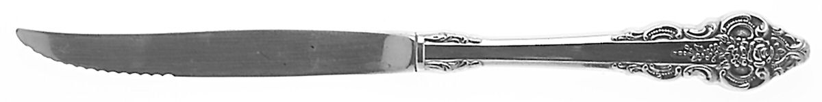 Cherbourg (Stainless, Community) Individual Steak Knife Hollow Handle by Oneida Silver-1
