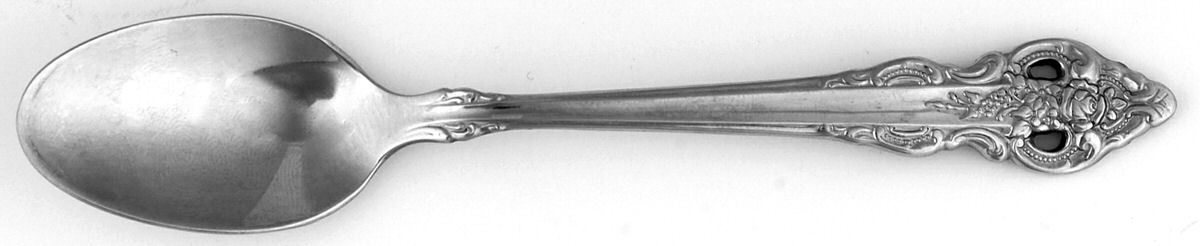 Cherbourg (Stainless, Community) Demitasse Spoon by Oneida Silver-1