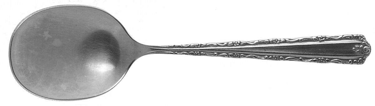 Cherie (Stainless) Straight Handle Baby Spoon by Oneida Silver-1