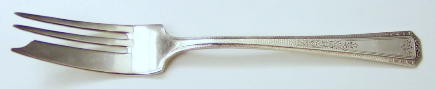 Cheshire (Silverplate, 1925) Individual Pie Fork by Oneida Silver-1